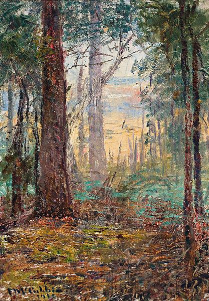 Frederick Mccubbin Forest Macedon France oil painting art